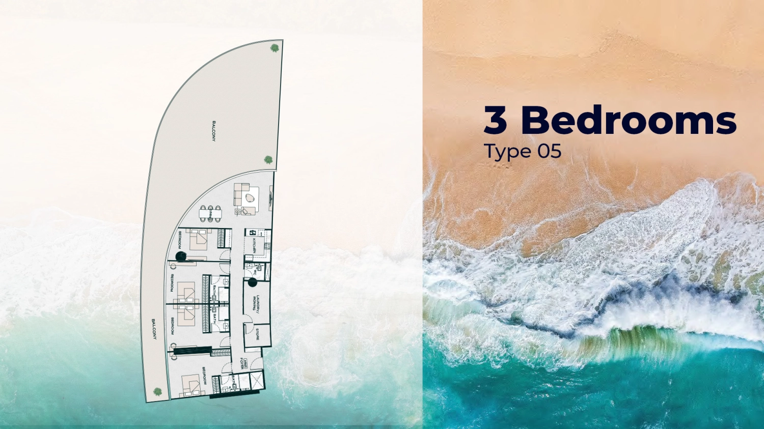 3 BR - Type A
